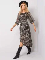 TW SK BI 8029.41 čierno-béžové šaty TW SK BI 8029.41 čierno-béžové šaty