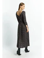 Elegantné dámske šaty DRE3540 čierne - Monnari