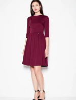 Dámske šaty VT079 Burgundy - Venaton