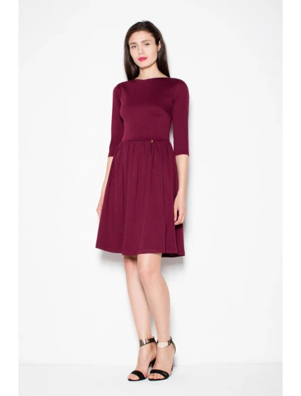 Dámské šaty model 19385041 Vínová - Venaton
