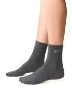 Vzorované netlačiace ponožky Steven art.099 35-40