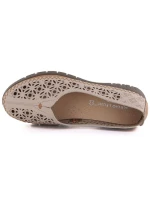 Béžové lodičky na klinoch Sergio Leone PB291 Béžové lodičky na klinoch Sergio Leone PB291