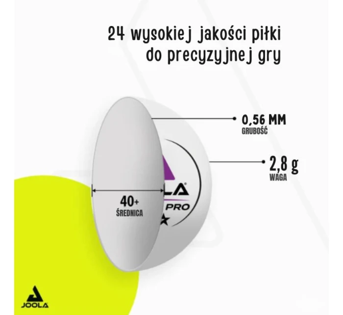 JOOLA PRO 3 STAR NA STOLNÍ TENIS BÍLÉ model 21874392