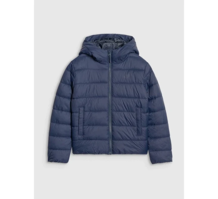Detská unisexová páperová bunda so syntetickou výplňou 4F 4FJRAW25TDJAU0804-31S