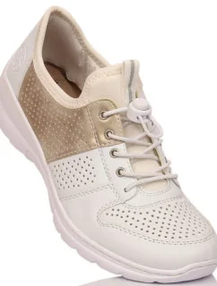 Pohodlná poltopánka Rieker W L3254-80 biela