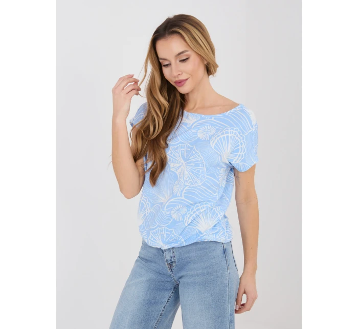 T shirt model 22031440 jasny niebieski - FPrice