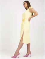 Šaty WN SK model 17431679 světle žlutá - FPrice