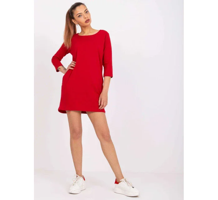 Dámska tunika TW TU 1021.22X Červená - FPrice Dámska tunika TW TU 1021.22X Červená - FPrice