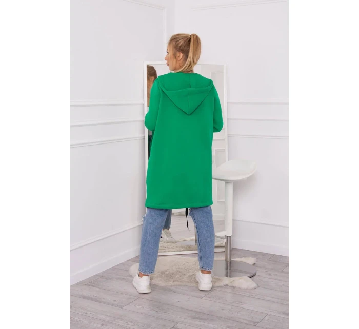 Zateplená mikina 21622 zelená - Kesi Zateplená mikina 21622 zelená - Kesi