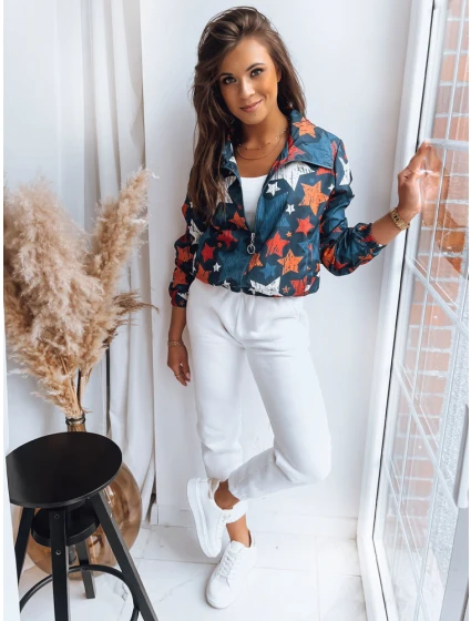 Dámska bunda bomber ALESSA modrá FashionStreet TY3634