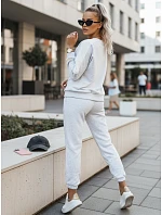 Dámska tepláková súprava BULLS light grey FashionStreet AY0900 Dámska tepláková súprava BULLS light grey FashionStreet AY0900