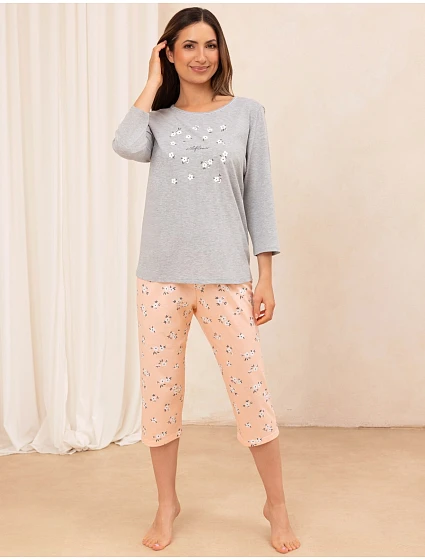 Pyžamo model 21202443 3/4 MXL Z25/26 dámské - Regina