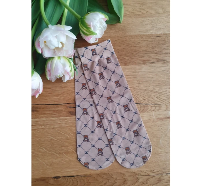 Dámske vzorované ponožky Magnetism lycra 20 den