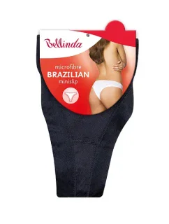 Dámske nohavičky brazilky BRAZILIAN Minislip - Bellinda - čierna