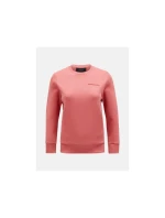 Peak Performance W Original Small Logo Crew Sweatshirt ružová
