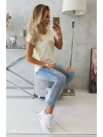 Blúzka hviezdy žltá