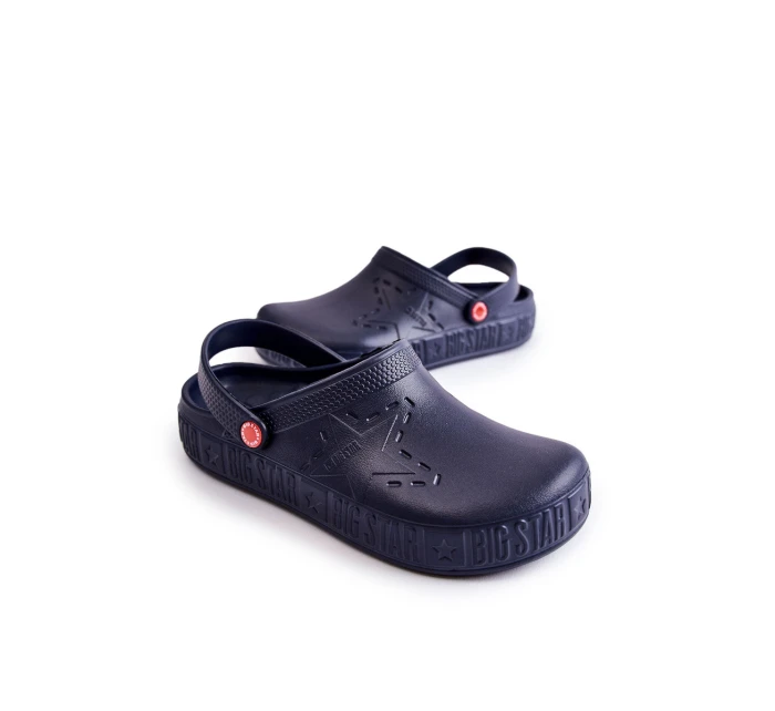 Pánské lehké pantofle Big Star model 21593899 Námořnická modrá - Big Star Shoes