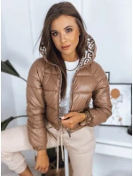 Dámská prošívaná oboustranná bunda v barvě camel Dstreet model 21965426 - FashionStreet