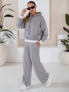 Dámska tepláková súprava SANELIS sivá FashionStreet AY0986