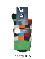 Pánske ponožky Wola Perfect Man vzorované W 94N03 Casual