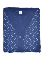 Pánske rozopínacie pyžamo Gucio dł/r M-2XL