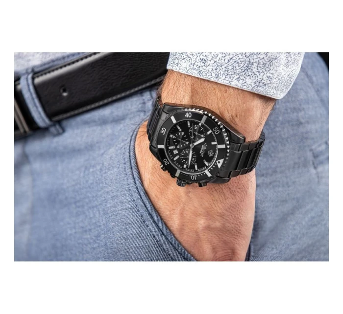 Pánske hodinky Giewont Chronograph Sapphire Black GW3970-B4 Pánske hodinky Giewont Chronograph Sapphire Black GW3970-B4