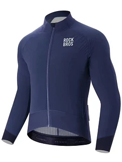 zimní fleecová cyklistická bunda velikost XL modrá model 22114165 - Rockbros