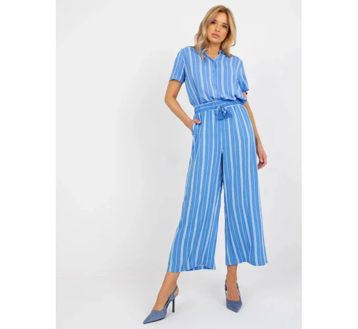 Nohavice D73770R62237A modré