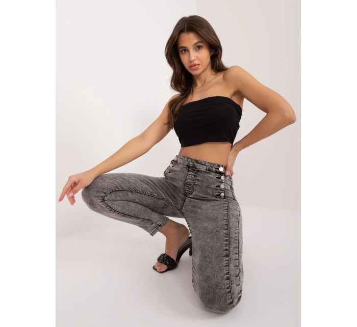 Spodnie jeans NM SP M516.38P ciemny szary