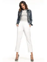 Dámské kalhoty  bílé  model 18614676 - Tessita