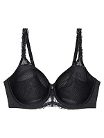 Dámska podprsenka Wild Azalea Florale Bra W01 - BLACK - black 0004 - TRIUMPH