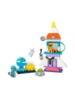 LEGO DUPLO 10422 Vesmírne dobrodružstvo raketoplánu 3 v 1