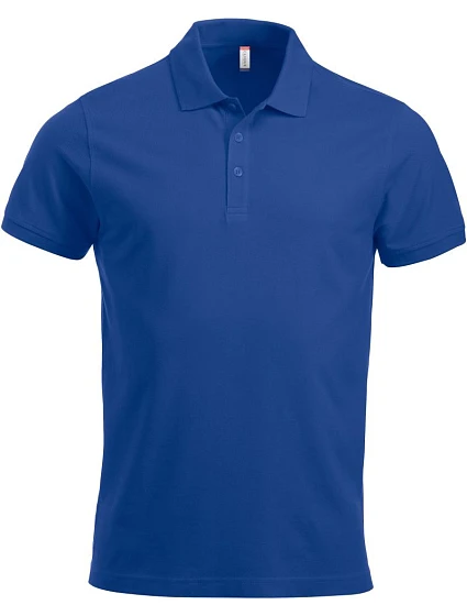 Clique Classic Lincoln S/S Pánske polo tričko z hrubej bavlny 67.8244 tmavomodré