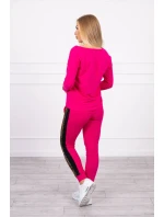 Fuchsiová sada s leopardím potlačou Fuchsiová sada s leopardím potlačou