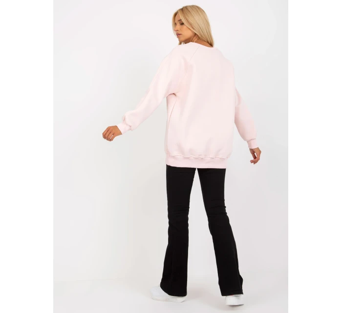 Mikina EM BL 623.06 svetlo ružová