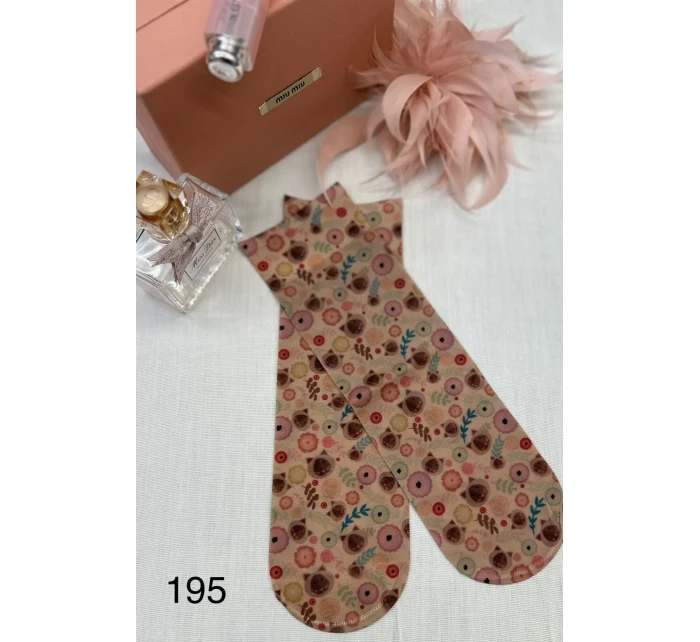 Dámske vzorované ponožky Magnetism lycra 20 den