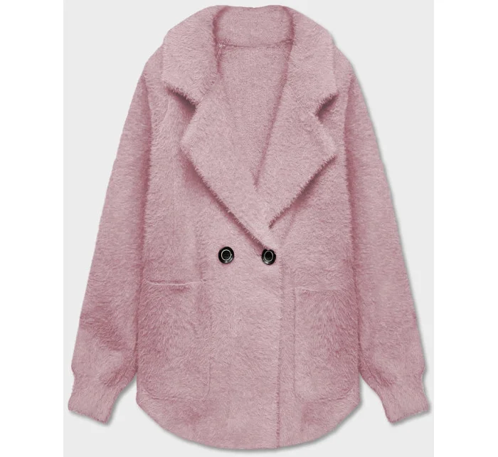 Krátky prehoz cez oblečenie typu alpaka v bledo ružovej farbe (CJ65) Krátky prehoz cez oblečenie typu alpaka v bledo ružovej farbe (CJ65)