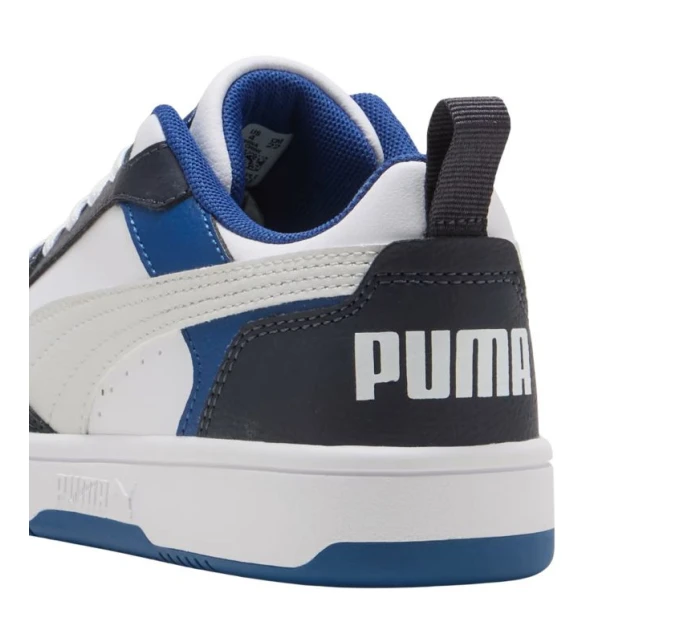 Dětské boty Rebound Lo Mid white and blue 28 model 21396408 - Puma Dětské boty Rebound Lo Mid white and blue 28 model 21396408 - Puma
