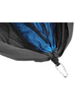 TURISTICKÁ HOJDACIA SIEŤ PRE 2 OSOBY 270X140CM S MOSKYTIÉROU MODRÁ