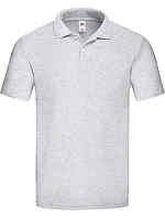 Original Polo Pánské piqué polo model 22449678 heather grey - Fruit of the Loom