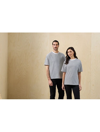 PR 020 Těžké unisex oversize tričko black/white stripe model 22461905 - Premier PR 020 Těžké unisex oversize tričko black/white stripe model 22461905 - Premier