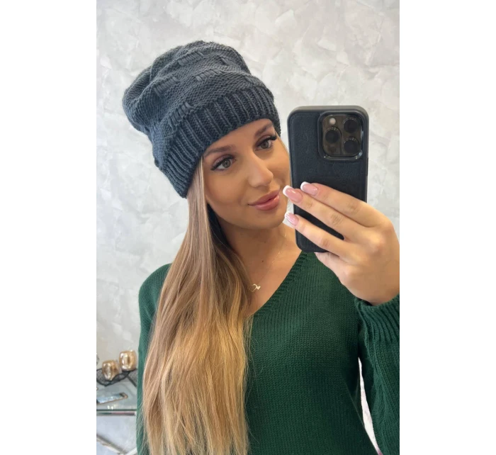 Dámska čiapka Nastia K373 graphite Dámska čiapka Nastia K373 graphite