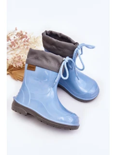 Kalosze Dziecięce KIMMY Niebieskie GoKids 951