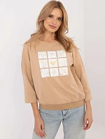 Blúzka CLM BZ 1268.67 camel