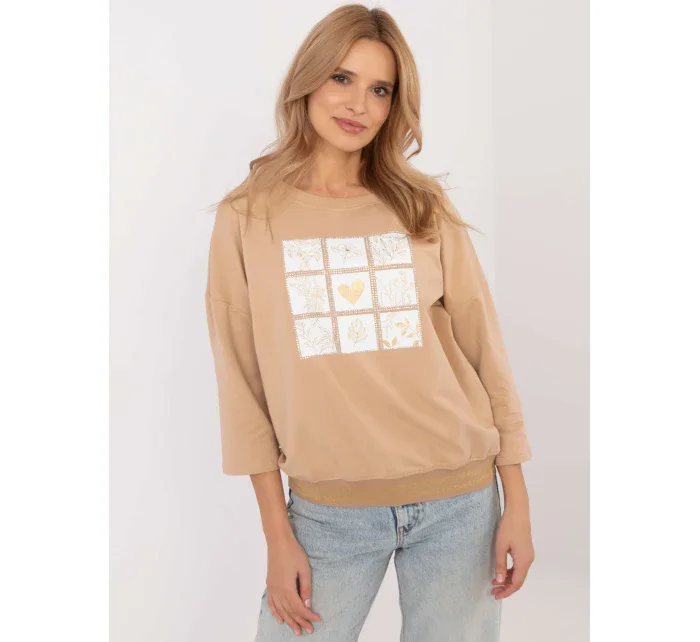 Blúzka CLM BZ 1268.67 camel Blúzka CLM BZ 1268.67 camel