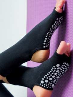 Ponožky na jogu bez špičky a päty