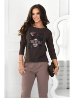 model 21483830 BLOUSE - OFF PINK