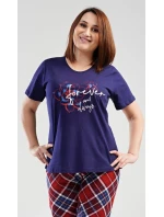 Dámske pyžamo kapri Forever