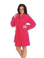 Dámsky župan DE LAFENSE 806 Krátky, kapucňa