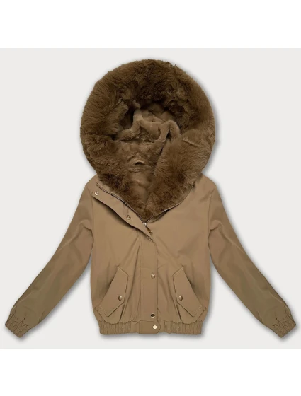 kurtka z ciemny beżowy model 21731640 - S'WEST kurtka z ciemny beżowy model 21731640 - S'WEST